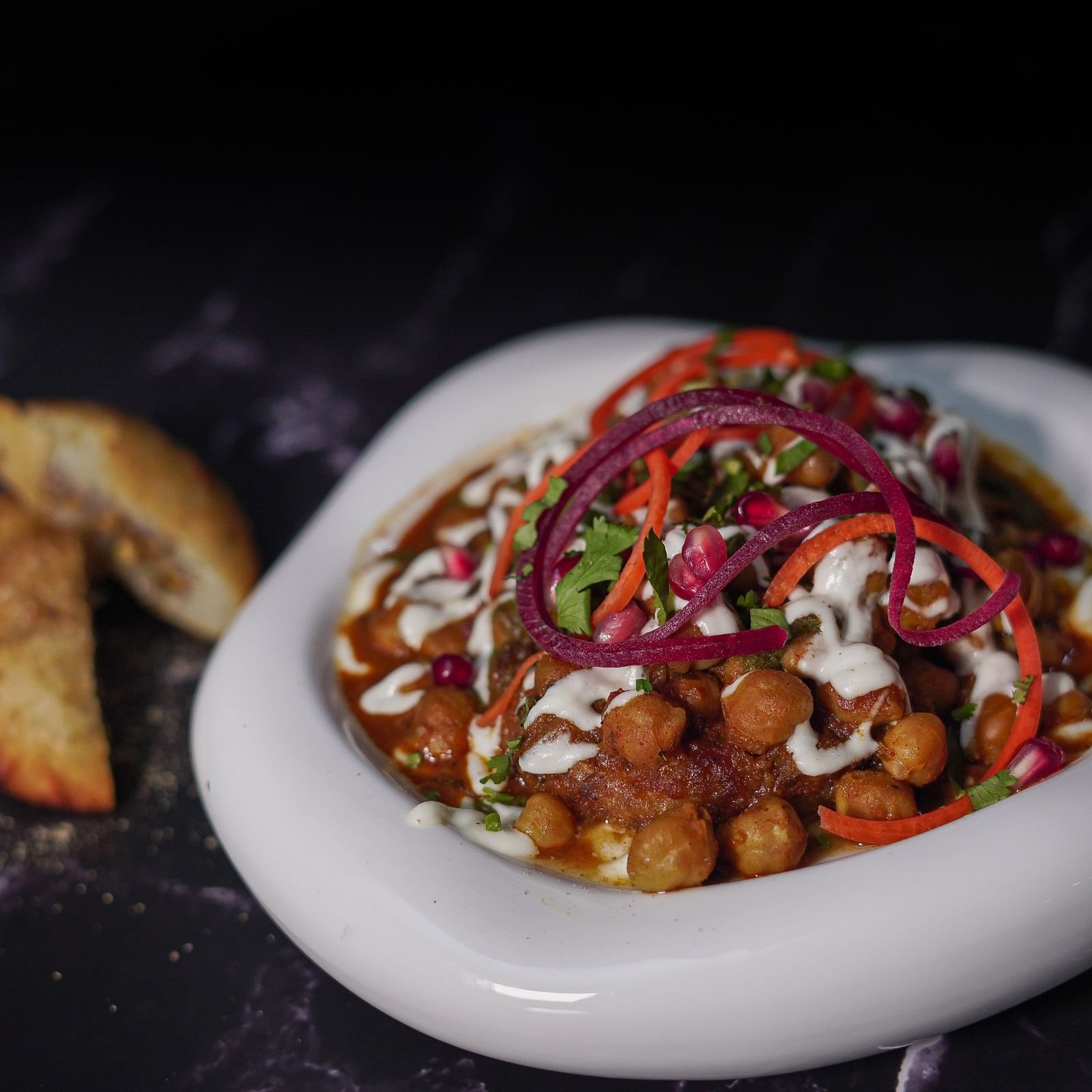 Chaat plate at Zikr